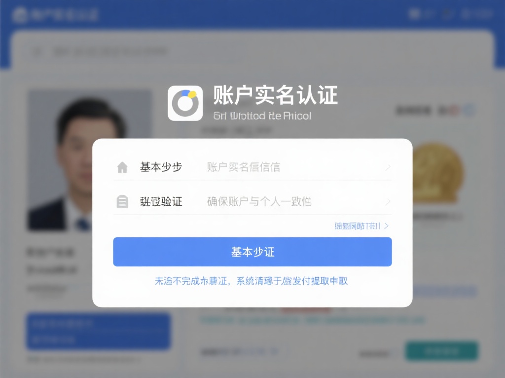 账户实名认证：这是最基本的一步。用户在注册后，必须